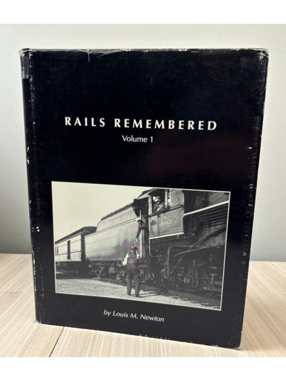 Rails Remembered Vol 1 Louis M Newton HCDJ 1992 Train History Railway Enthusiast